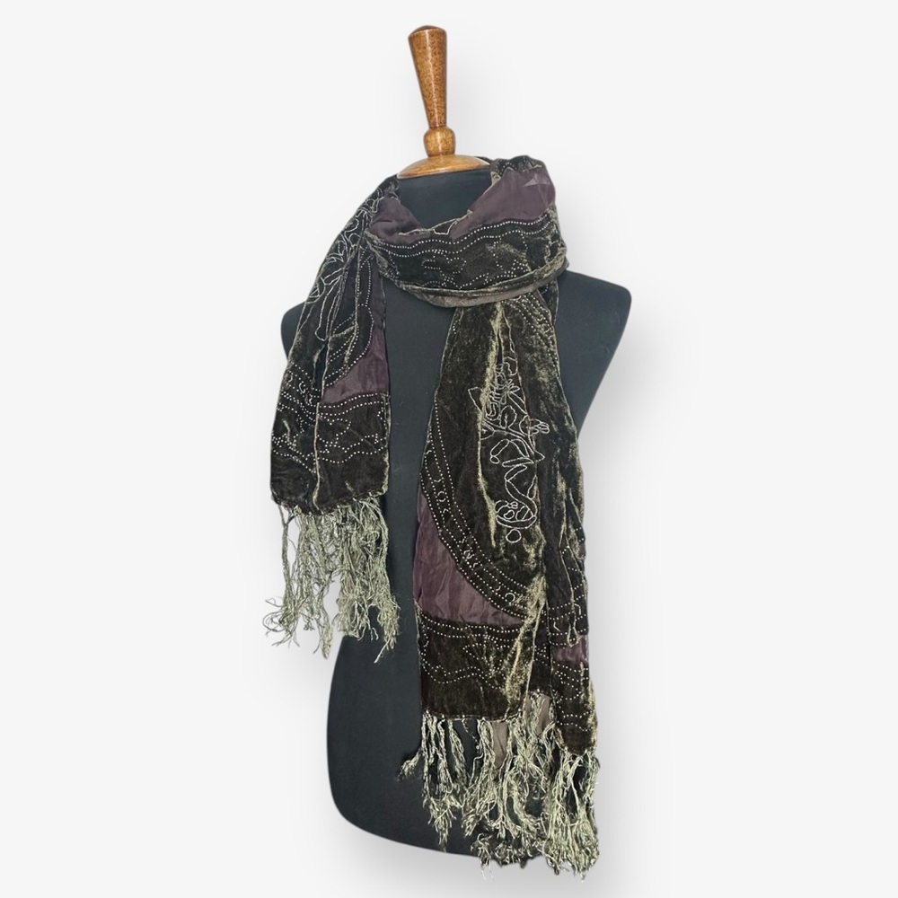 Beaded scarf